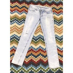 Womans Size Denimocracy  size 27 or 4 Destructed Jeans